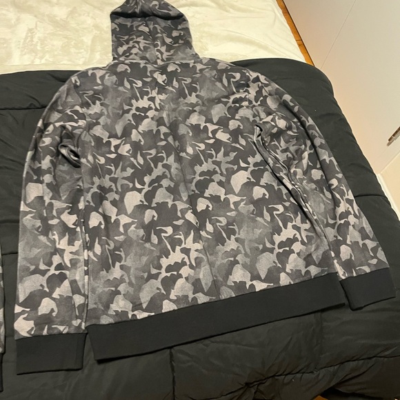 BALLY Unisex Gray Camouflage Hoodie and Jogger Set Sz: XL M / XXL W Orig.$460 - Picture 10 of 14
